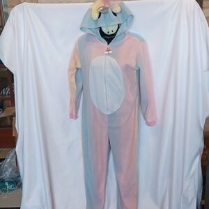 Spirit Halloween unicorn costume, kids sz 12/14, no tail